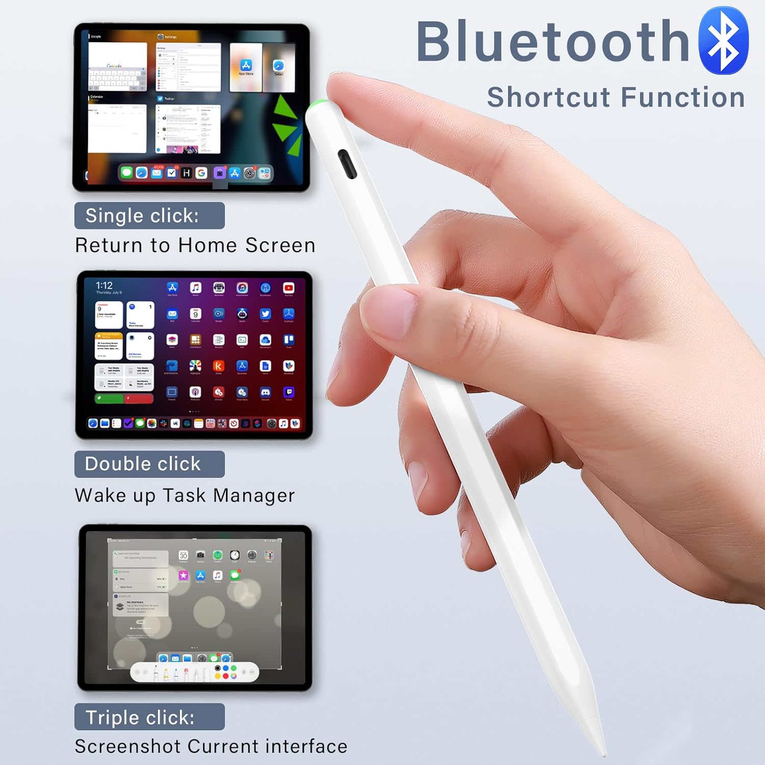 KINGONE Magnetic Charging Pencil (3rd Generation) for iPad